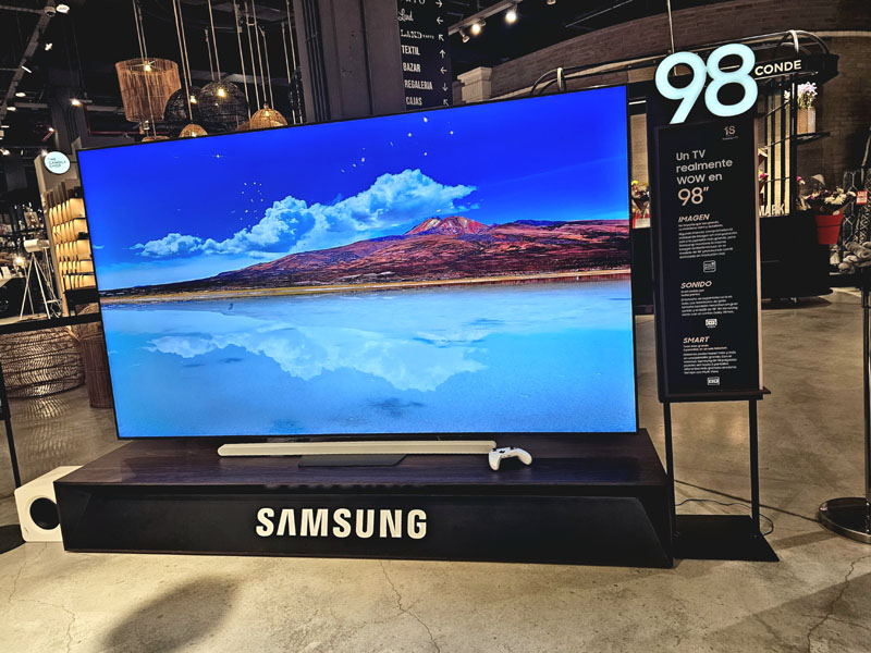 Televisor Samsung QLED Q80C 98 pulgadas