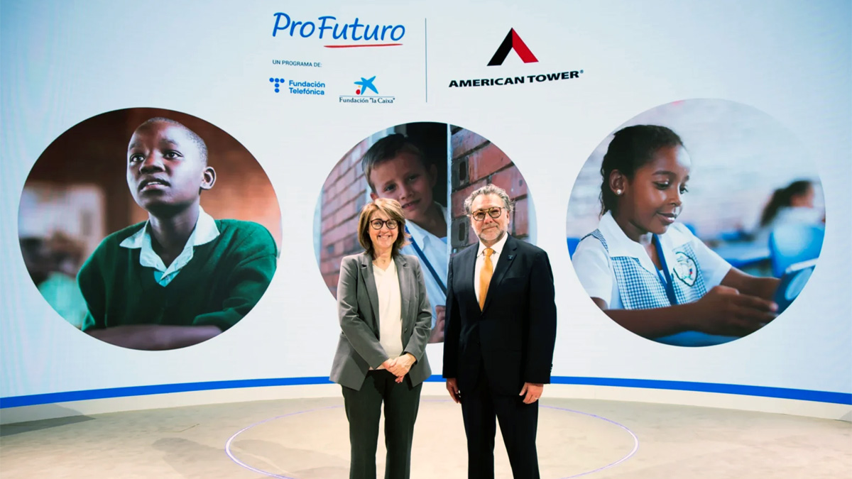 Alianza de ProFuturo y American Tower para innovación educativa en escuelas de América latina y África