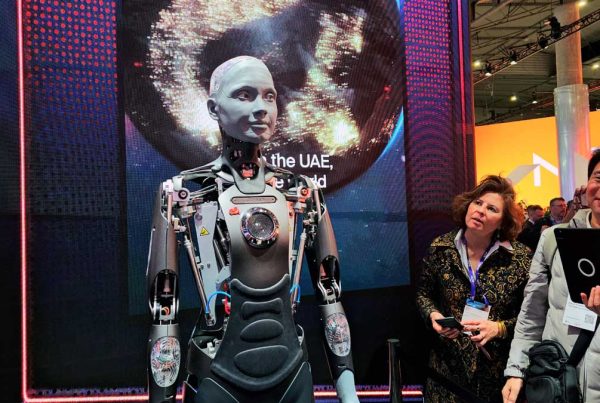 Robot Ameca en MWC 2024
