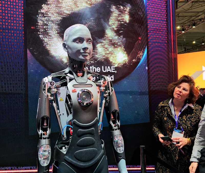 Robot Ameca en MWC 2024