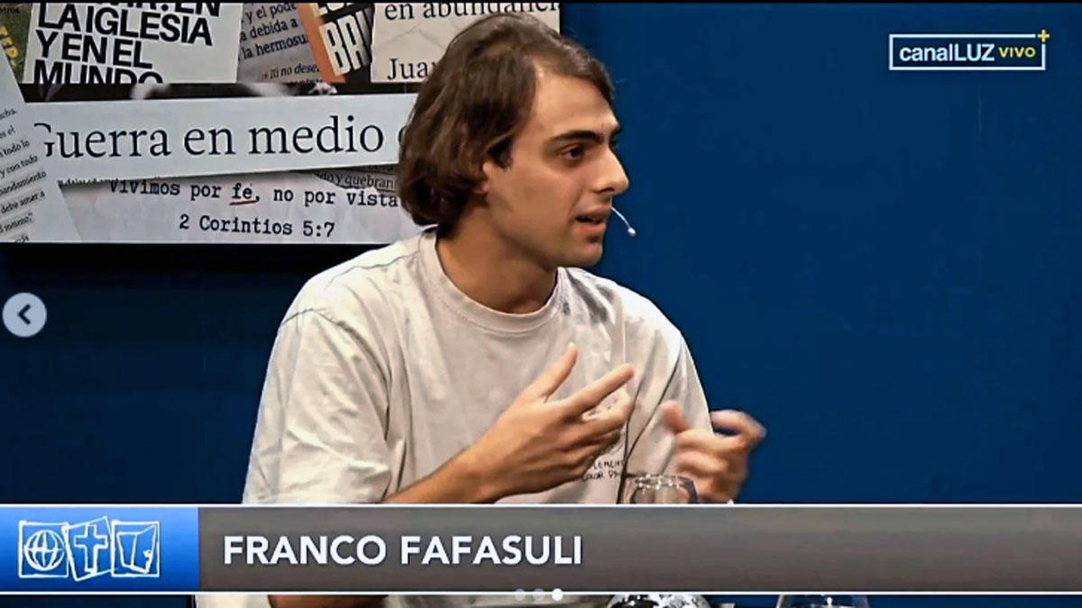 Franco Fafasuli en La Puerta Abierta TV