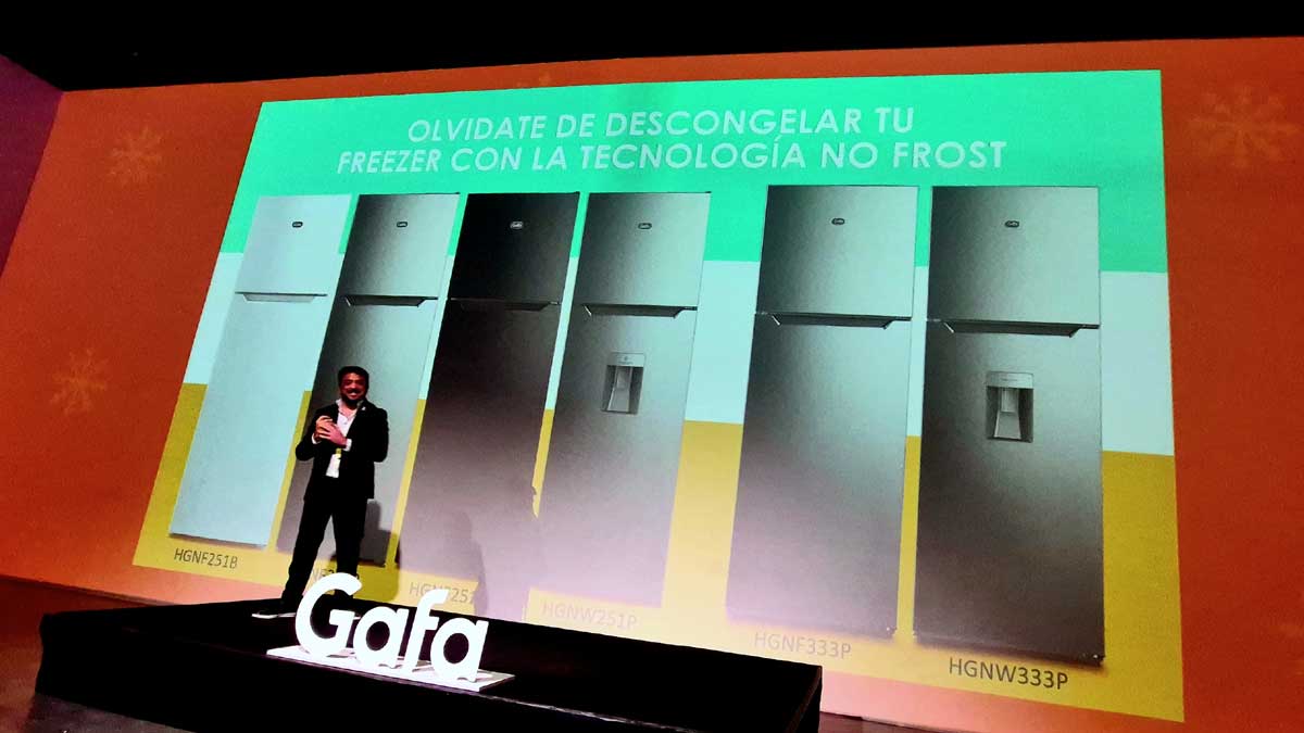 Gafa lanza sus nuevas heladeras No Frost con una campaña junto a La Nonna