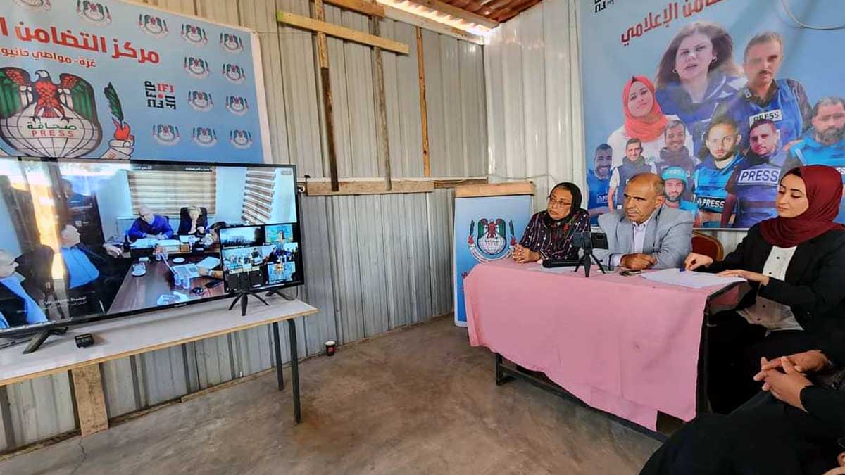 Palestina: piden fondos para nuevo centro de solidaridad con medios en Gaza