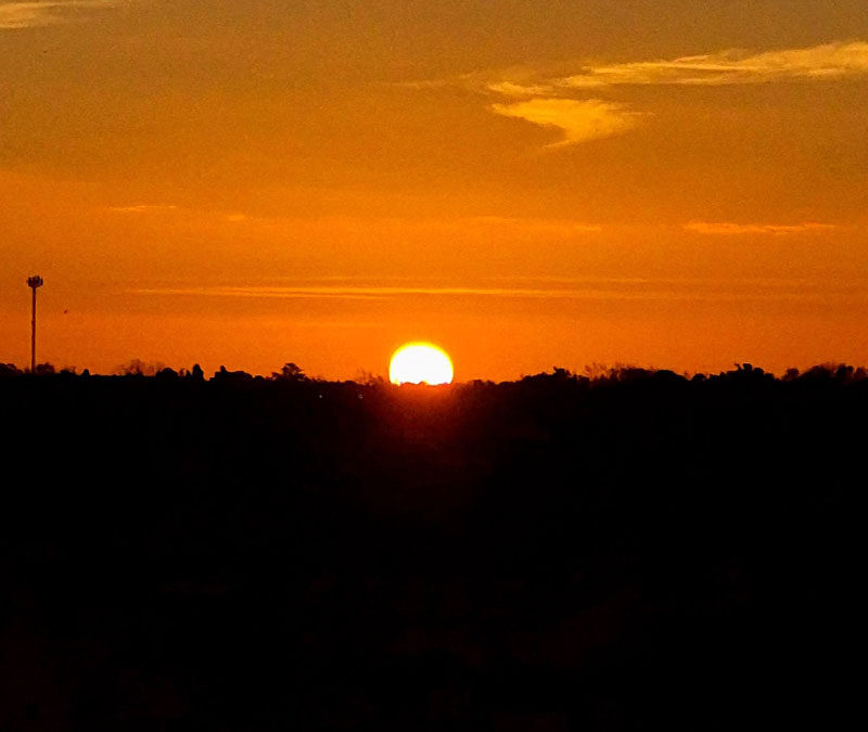 Atardecer en Olivos 29 julio 2025