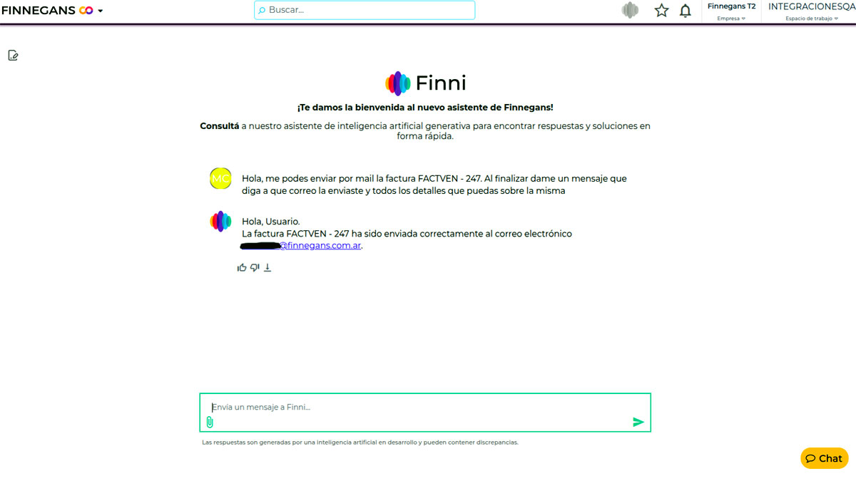 Finni: asistente de inteligencia artificial argentino que transforma la actividad empresarial