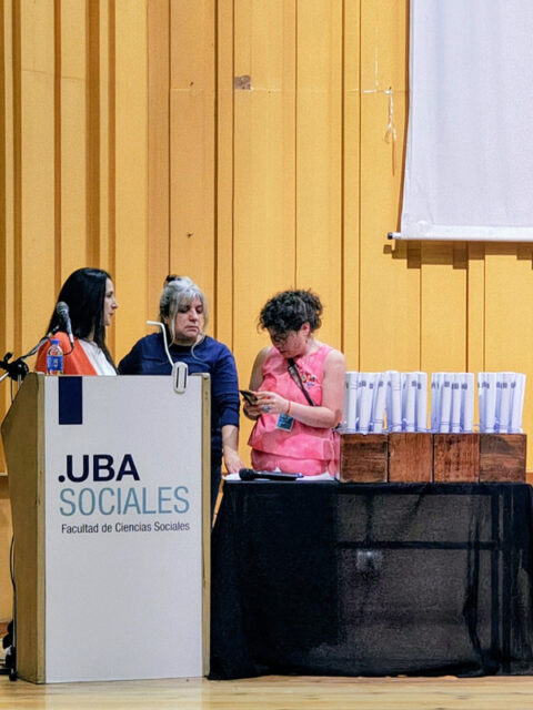 Colación de grado de comunicación social de la UBA