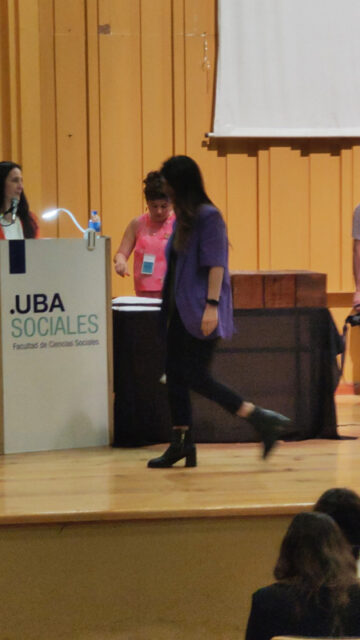 Colación de grado de comunicación social de la UBA