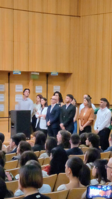 Colación de grado de comunicación social de la UBA