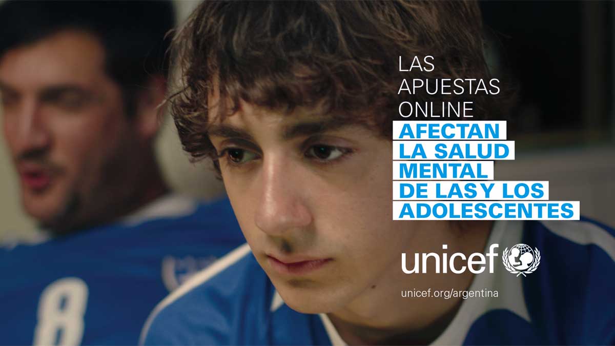 Campaña de UNICEF advierte sobre el impacto de las apuestas en la salud mental infantil
