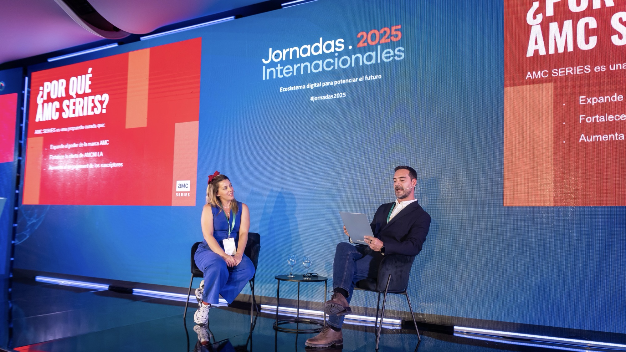 AMC y WBD analizan el futuro del consumo audiovisual en las Jornadas Internacionales 2025