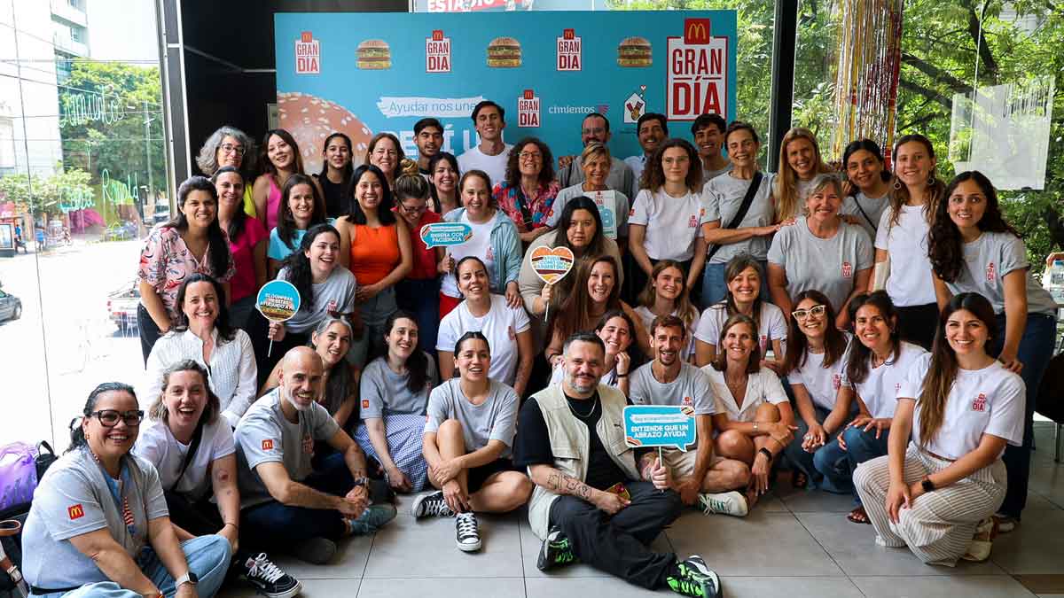 135.000 Big Mac vendidos para apoyar la educación y el bienestar infantil