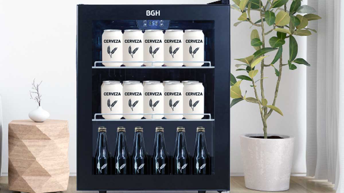 heladera cervecera BGH