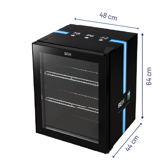 heladera cervecera BGH 