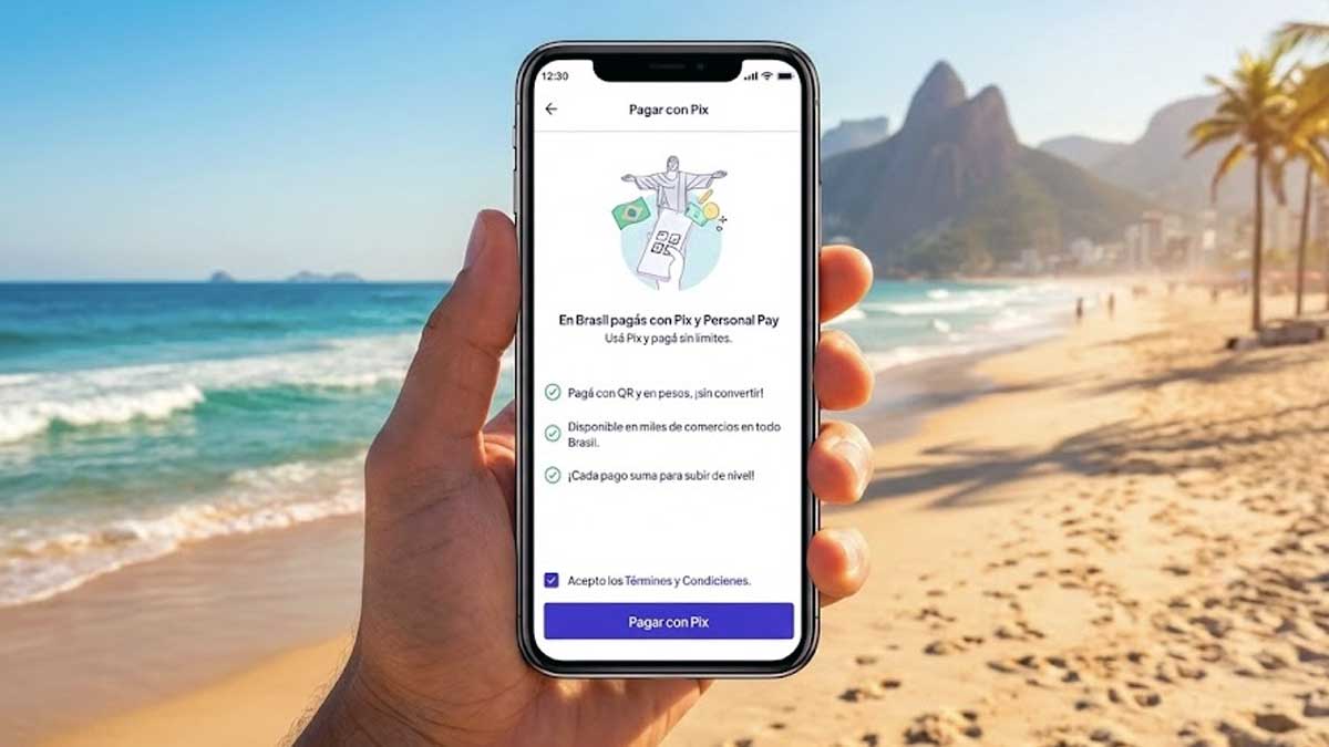Personal Pay integra Pix para pagar en Brasil en pesos argentinos