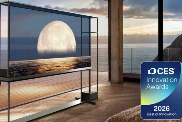 Televisor LG en CES 2026