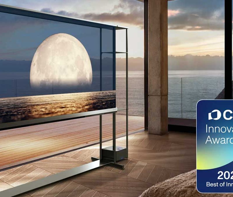 Televisor LG en CES 2026