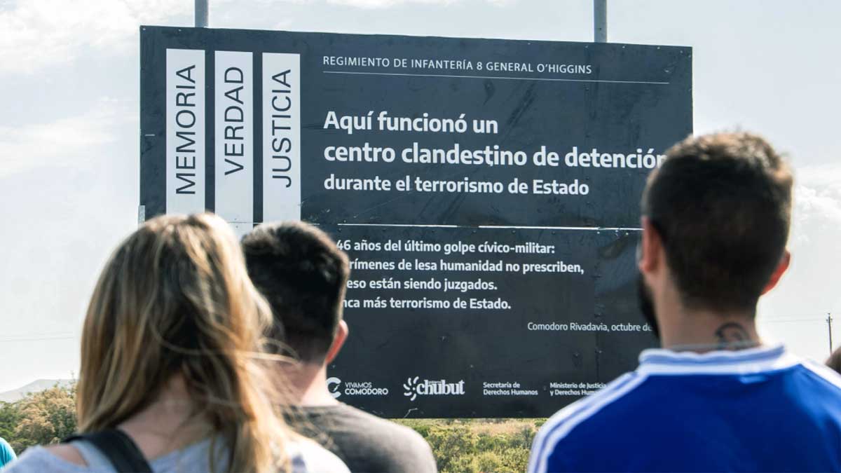 Memoria dictadura Comodoro Rivadavia