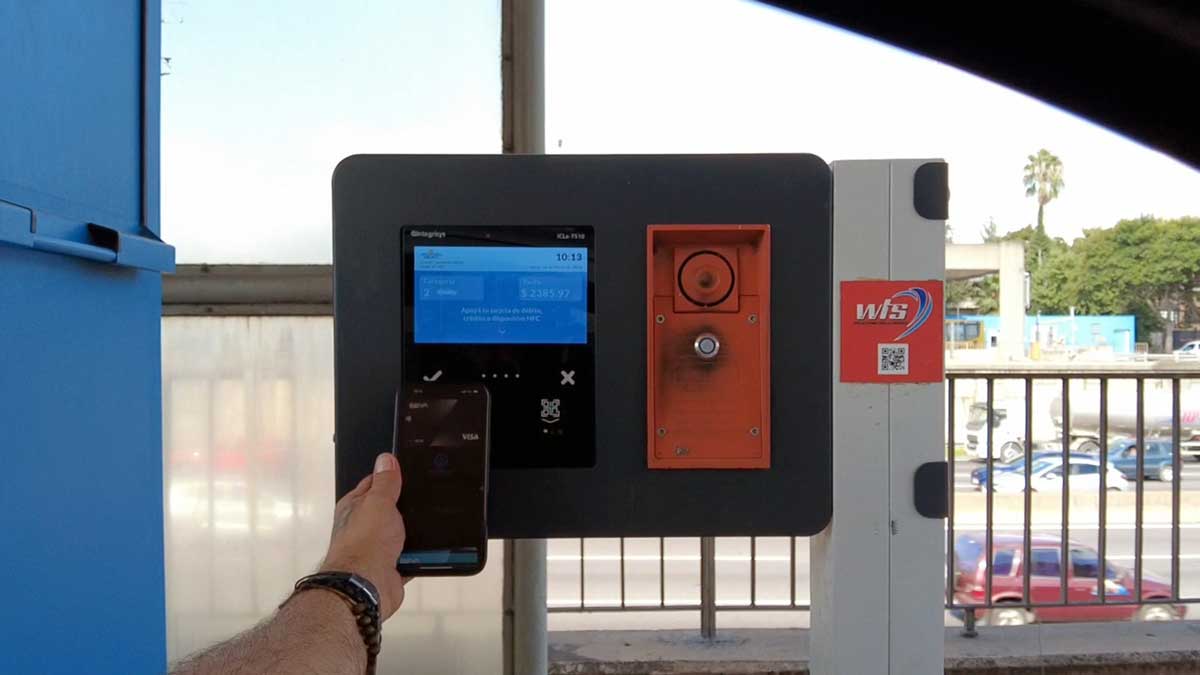 Payway implementa pagos sin contacto en peajes de accesos a Buenos Aires y rutas 12 y 14
