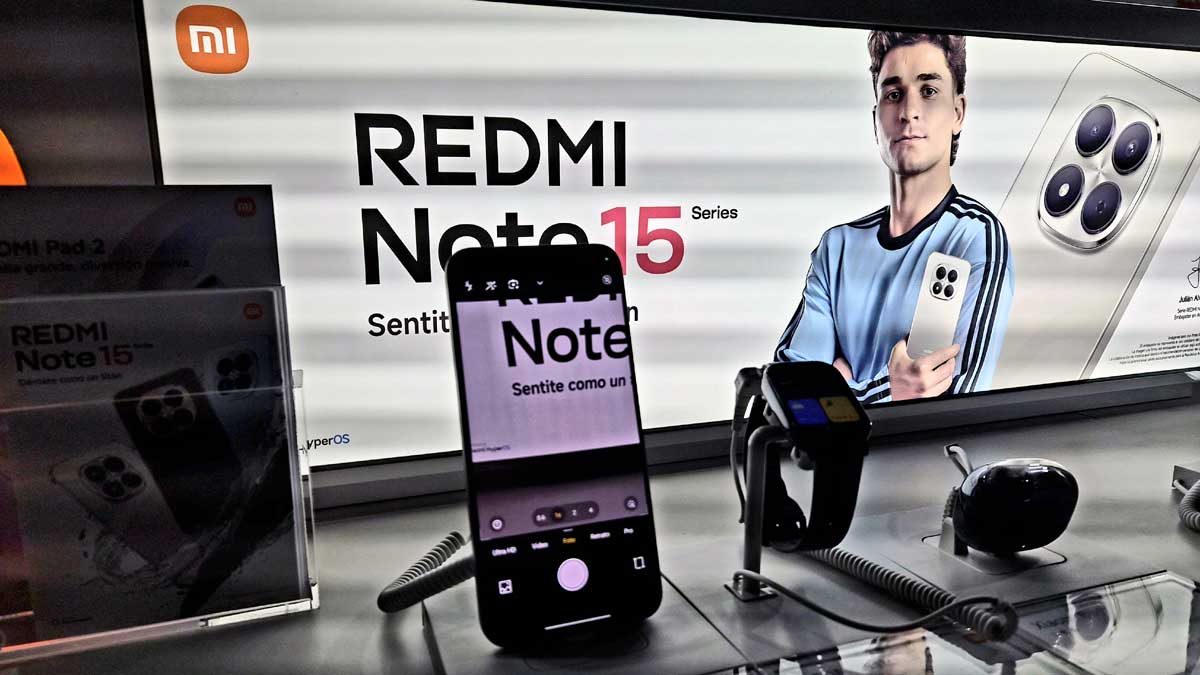 Redmi Note 15 y otros productos de Xiaomi llegan a Argentina: Precios y características