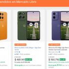 Motorola celulares más vendidos en mayo de 2026 en Mercado Libre