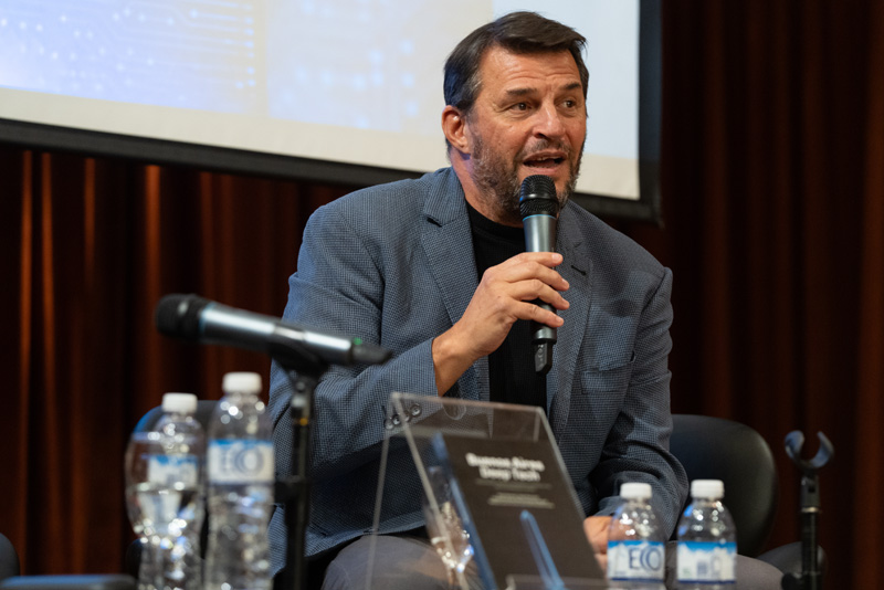 Raúl Sánchez en la presentación de Buenos Aires Deep Tech.