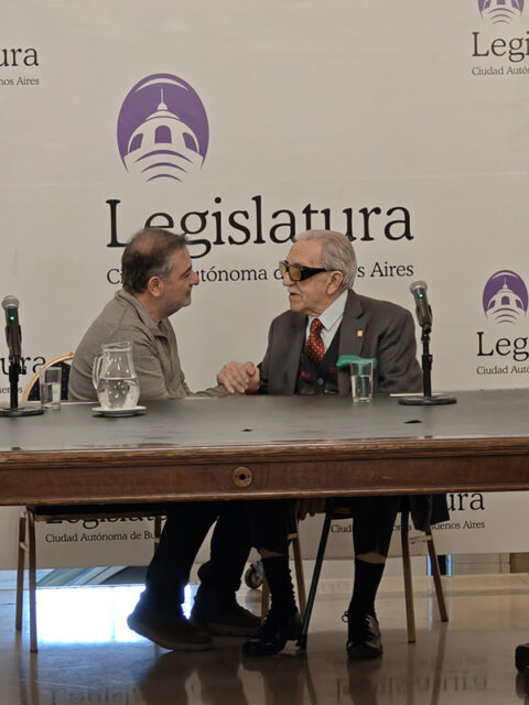 Carlos Mazalán y Carlos Tomassino