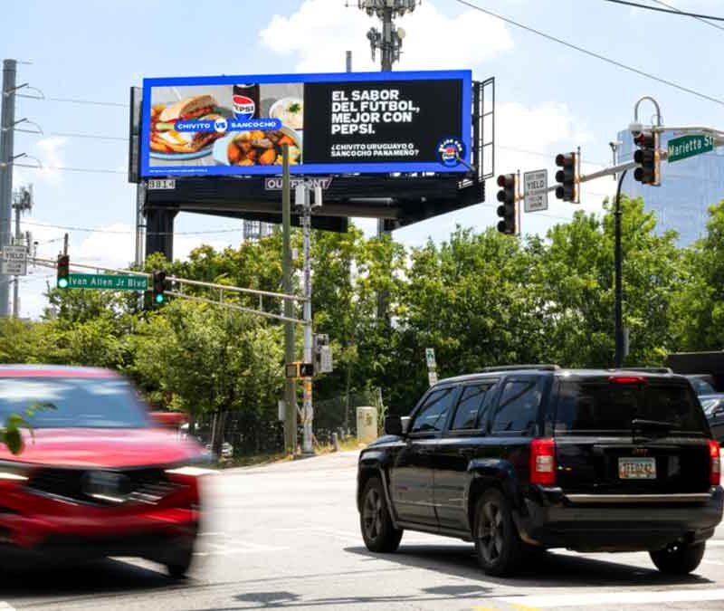 Publicidad digital exterior