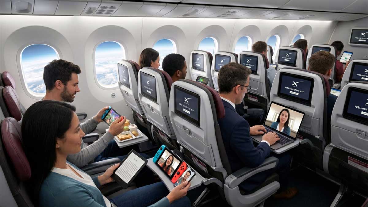 American Airlines y United se suben a Starlink para llevar Internet a sus vuelos