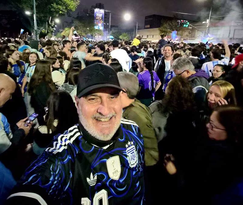 Argentina Inglaterra celebración en Olivos Mundial 2026