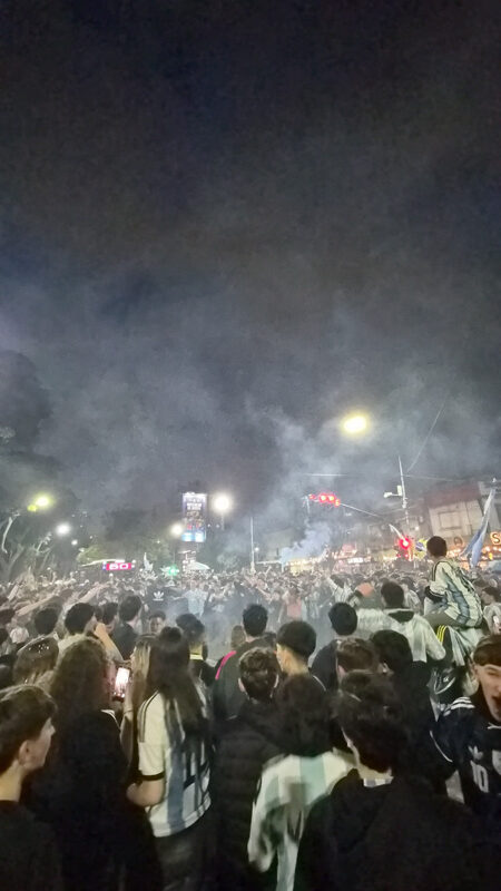 Argentina Inglaterra celebración en Olivos Mundial 2026