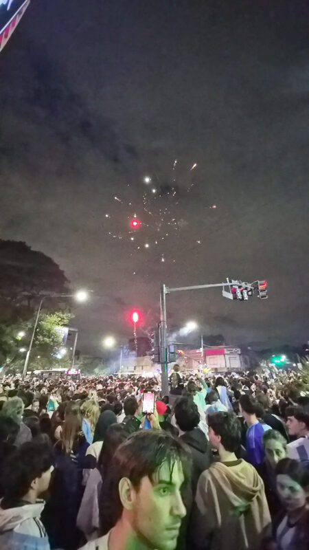 Argentina Inglaterra celebración en Olivos Mundial 2026