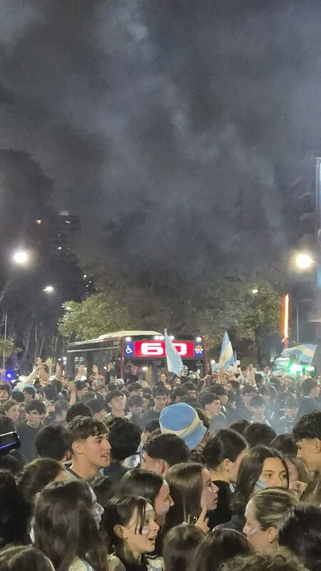 Argentina Inglaterra celebración en Olivos Mundial 2026