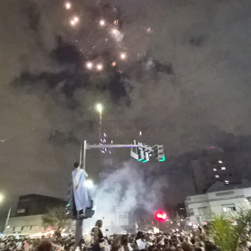 Argentina Inglaterra celebración en Olivos Mundial 2026