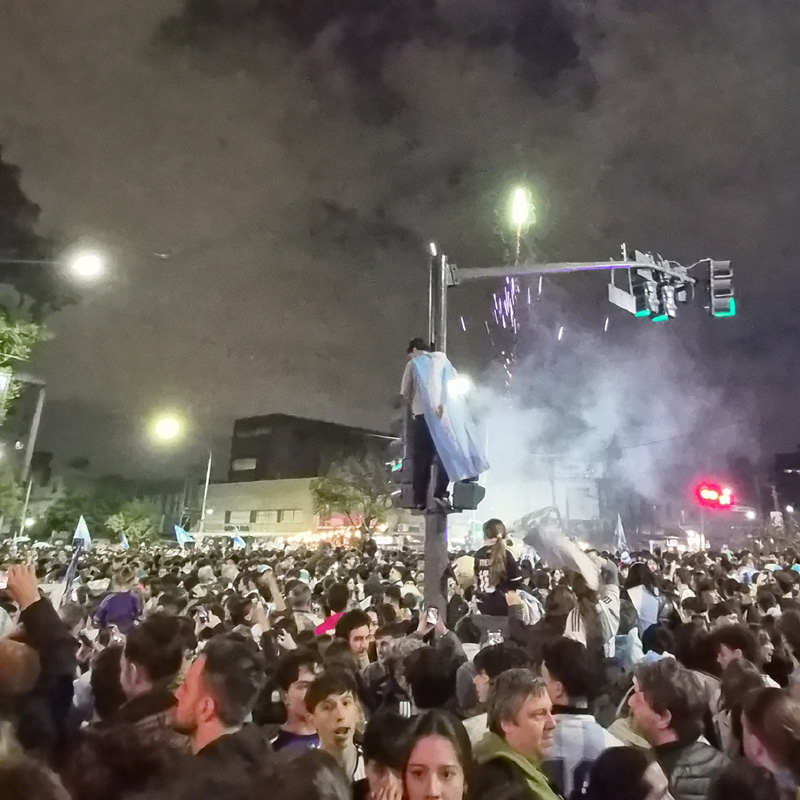 Argentina Inglaterra celebración en Olivos Mundial 2026