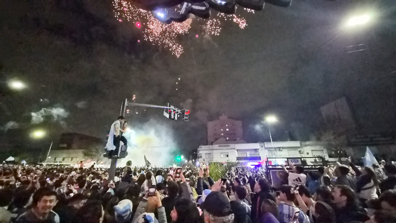 Argentina Inglaterra celebración en Olivos Mundial 2026