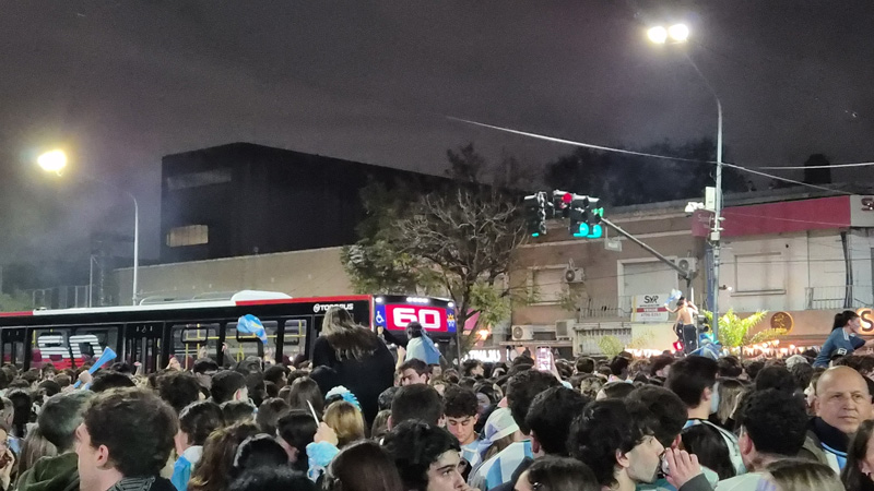 Argentina Inglaterra celebración en Olivos Mundial 2026