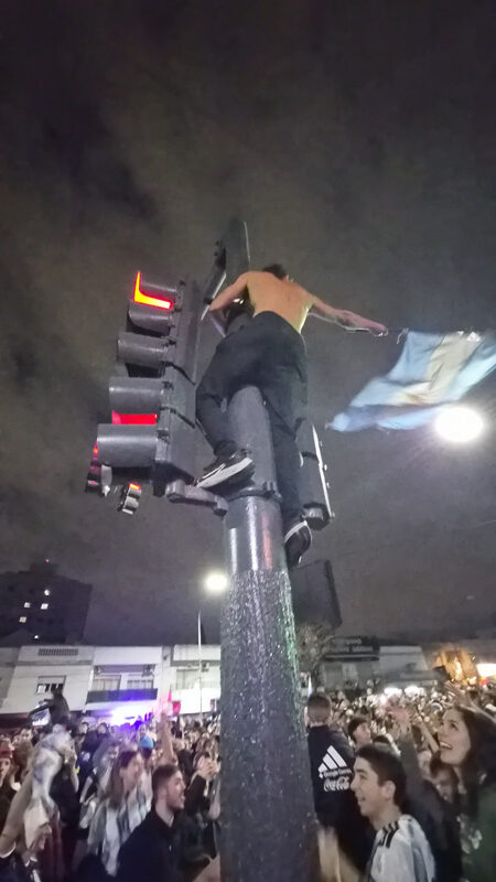Argentina Inglaterra celebración en Olivos Mundial 2026