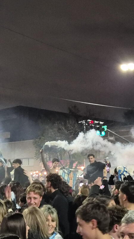 Argentina Inglaterra celebración en Olivos Mundial 2026