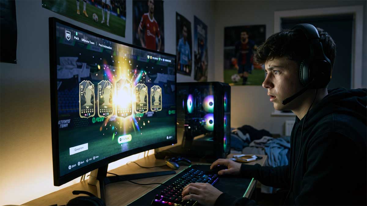 EA Sports FC: el simulador de fútbol que puede empujar a los chicos hacia la ludopatía