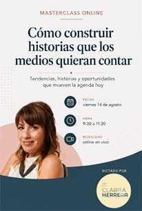 Banner masterclass Clarisa Herrera