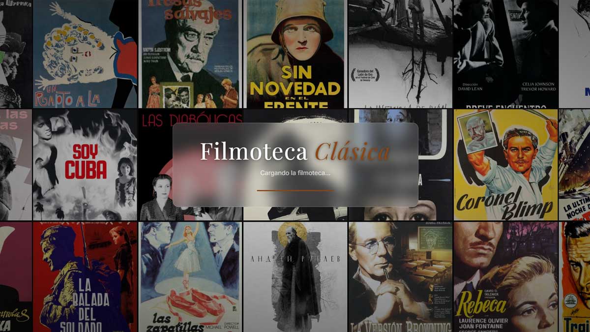 La Filmoteca Clásica de Sebastián de Toma