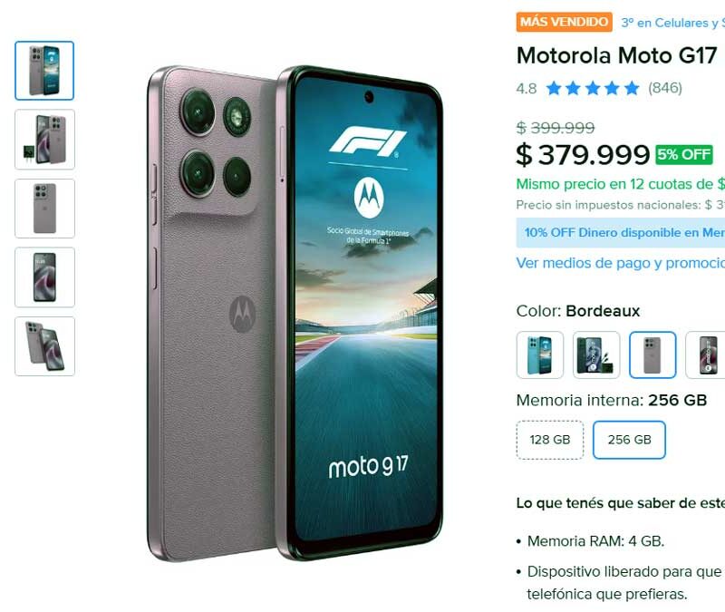 Motorola Moto G17