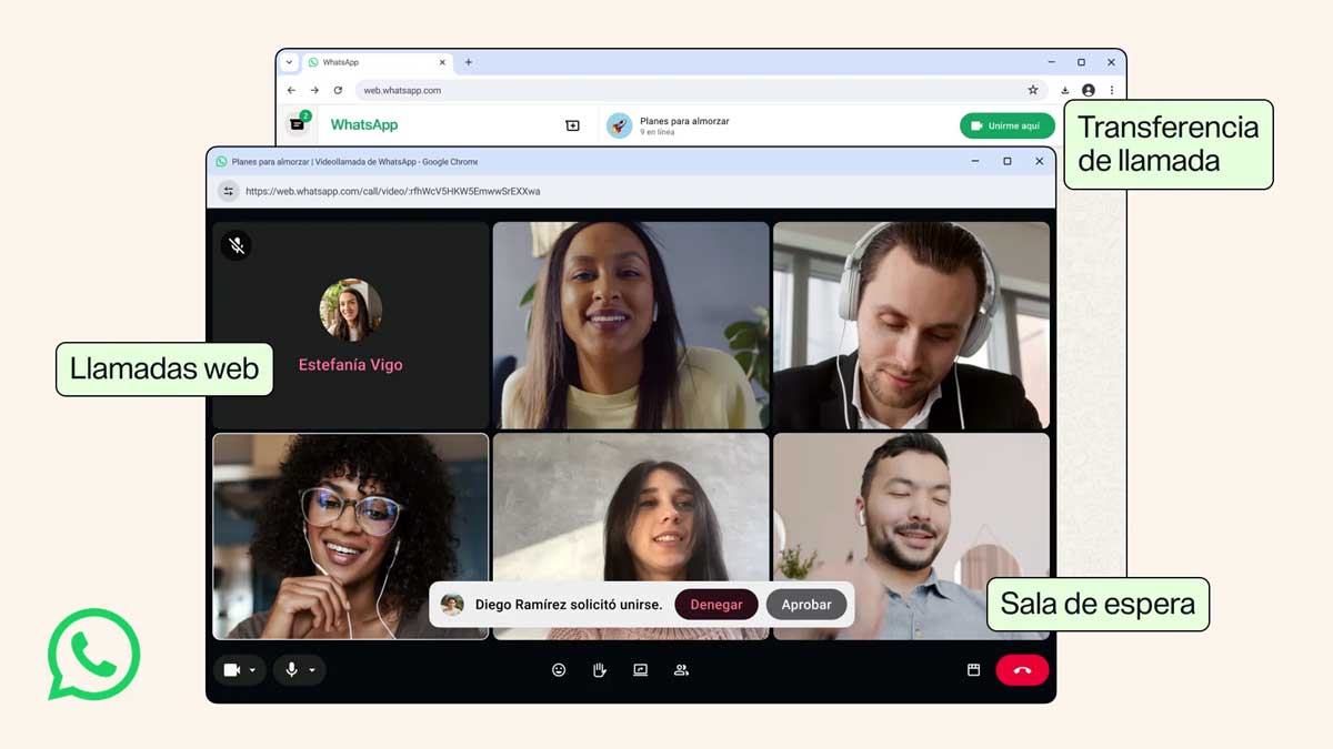 WhatsApp Web ya permite hacer videollamadas sin instalar nada