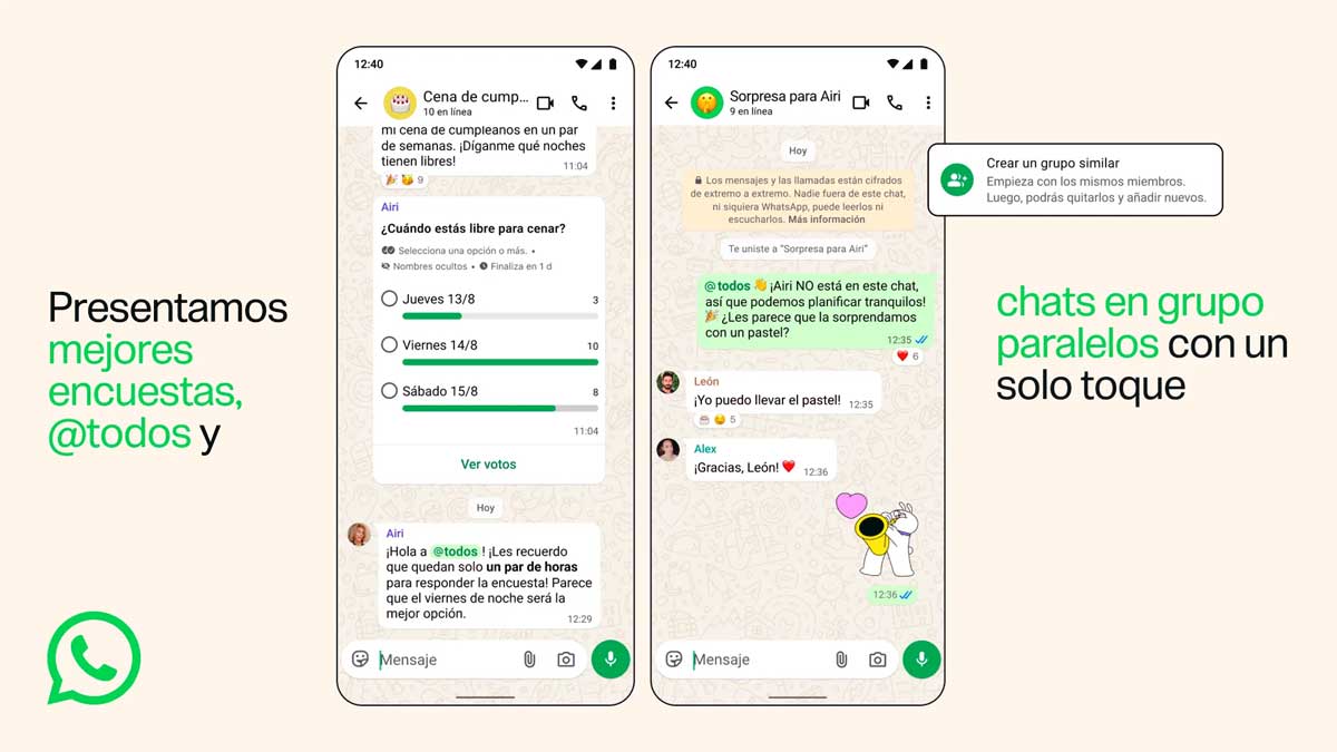 WhastApp grupos