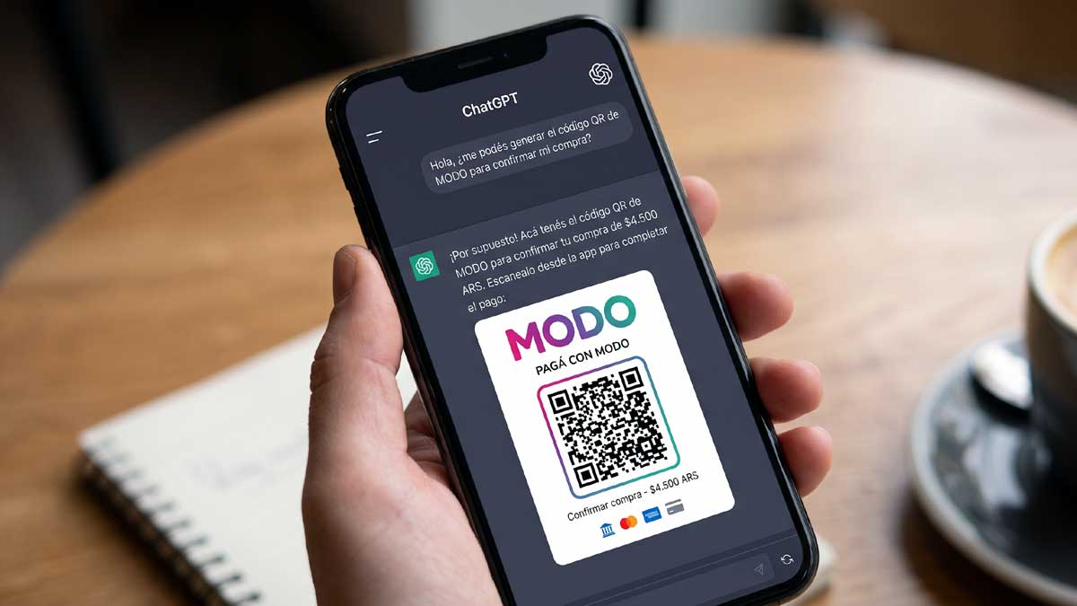 Modo y ChatGPT permiten comprar y pagar sin salir del chat